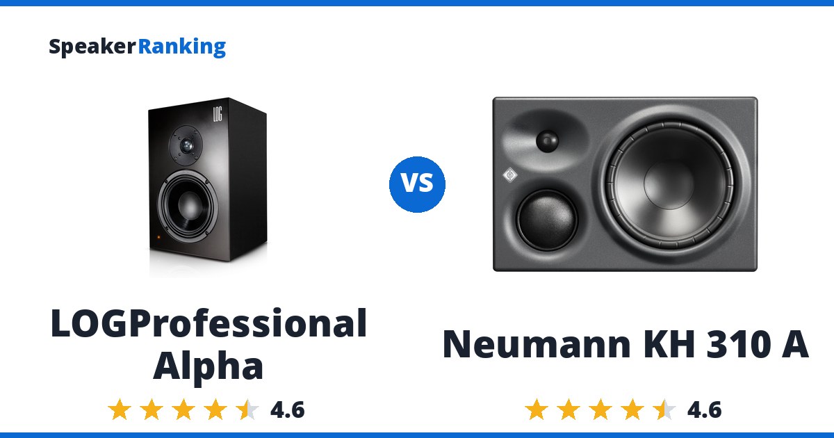 LOGProfessional Alpha vs Neumann KH 310 A