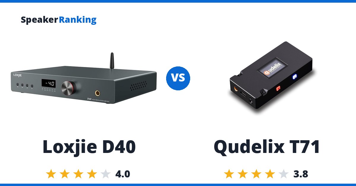 Loxjie D40 vs Qudelix T71