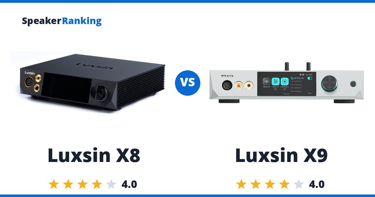 Luxsin X8 vs Luxsin X9
