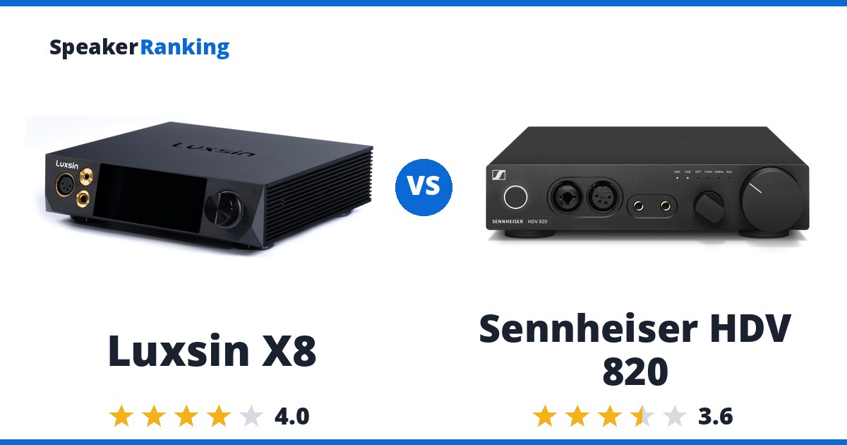 Luxsin X8 vs Sennheiser HDV 820