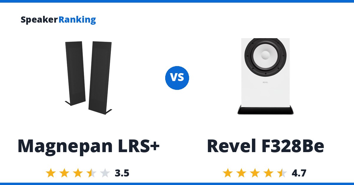 Magnepan LRS+ vs Revel F328Be