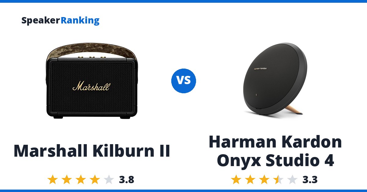 Marshall Kilburn II vs Harman Kardon Onyx Studio 4