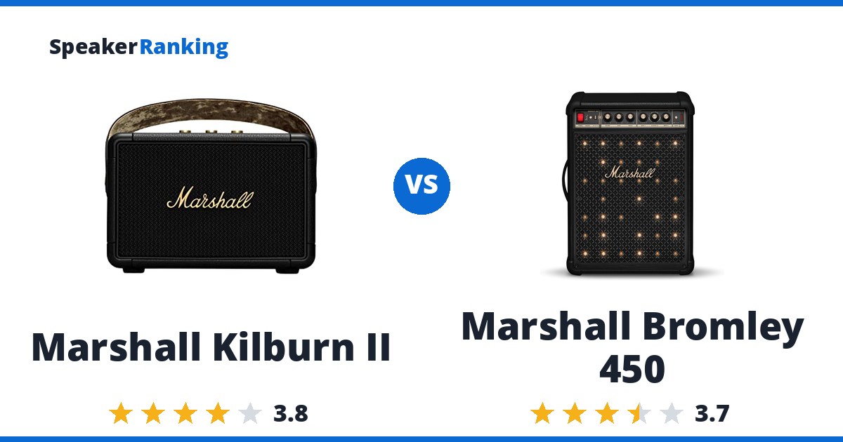 Marshall Kilburn II vs Marshall Bromley 450