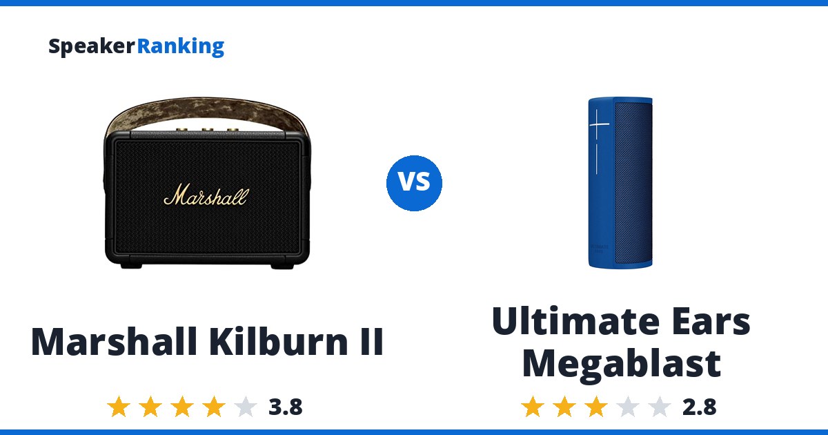 Marshall Kilburn II vs Ultimate Ears Megablast