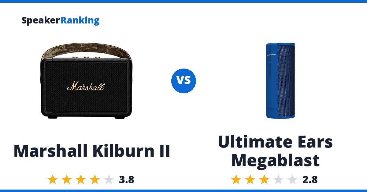 Marshall Kilburn II vs Ultimate Ears Megablast