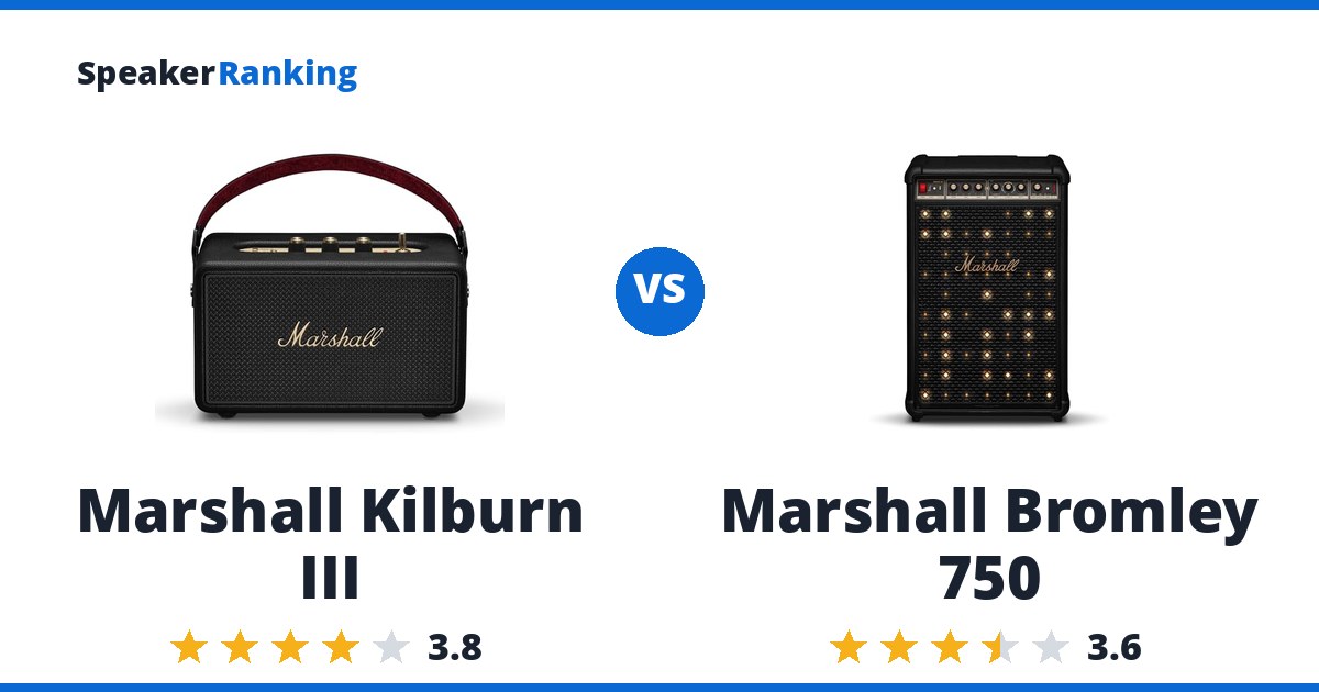 Marshall Kilburn III vs Marshall Bromley 750