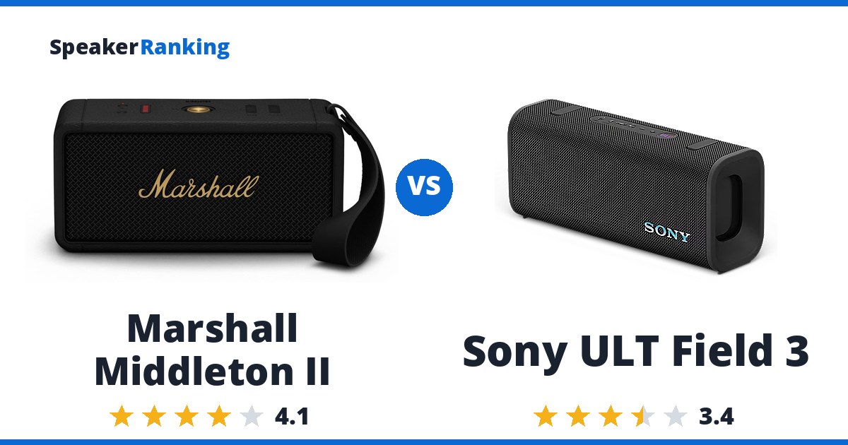 Marshall Middleton II vs Sony ULT Field 3