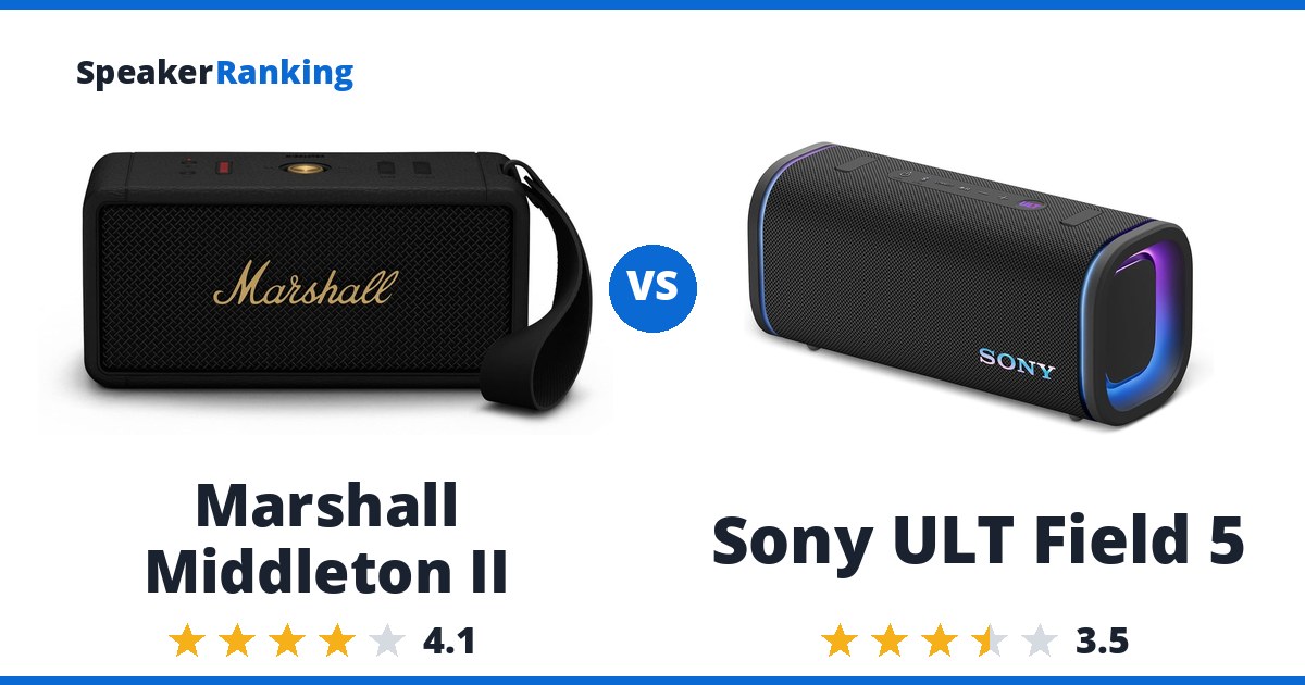 Marshall Middleton II vs Sony ULT Field 5