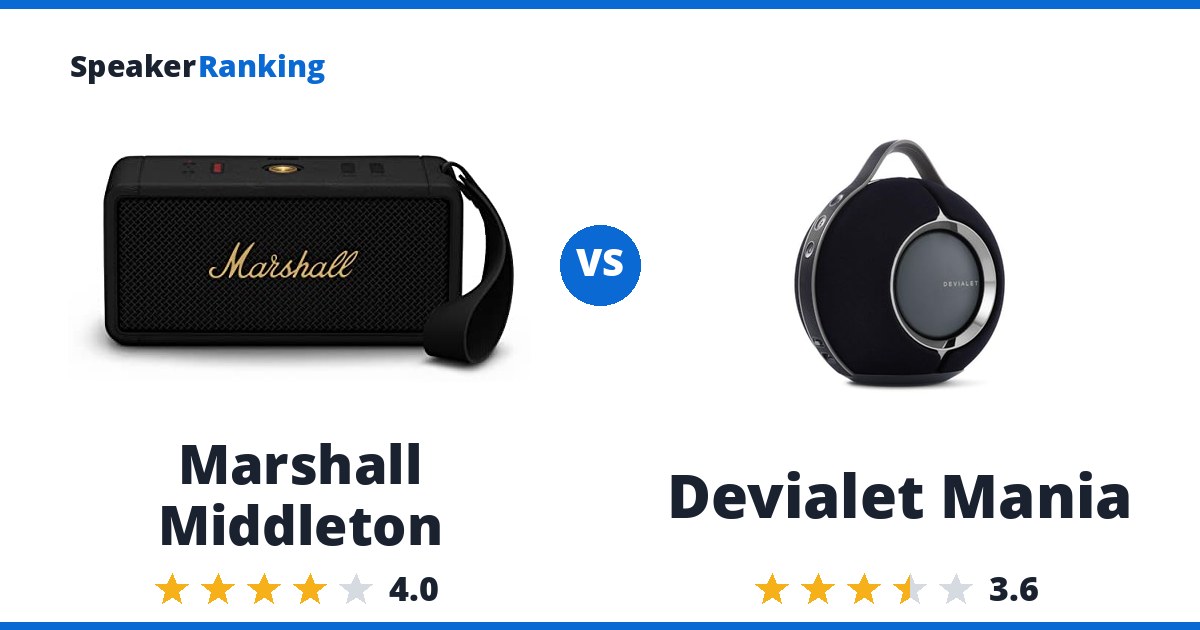 Marshall Middleton vs Devialet Mania