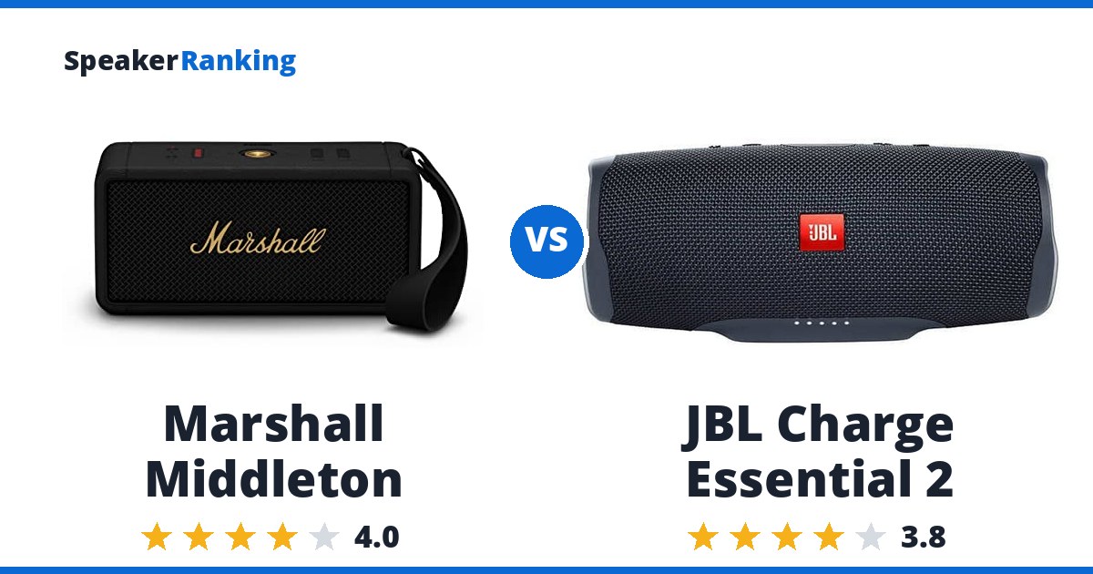 Marshall Middleton vs JBL Charge Essential 2