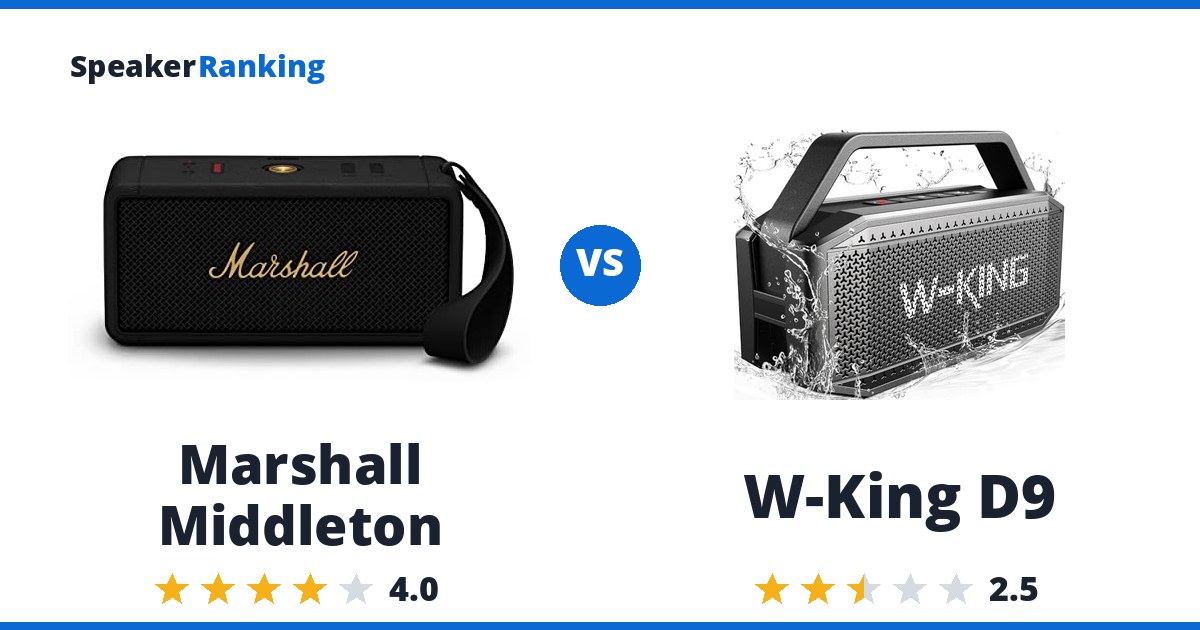 Marshall Middleton vs W-King D9