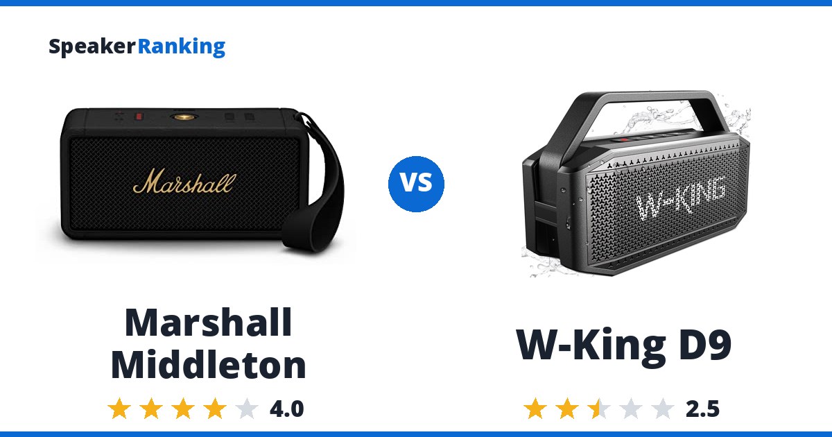 Marshall Middleton vs W-King D9
