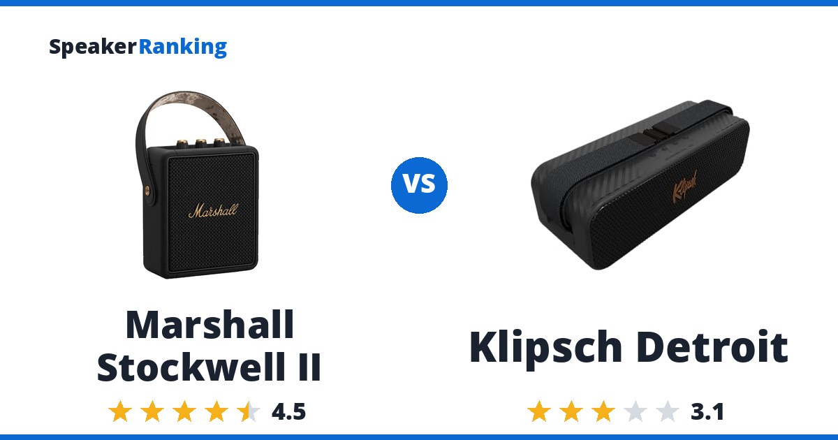 Marshall Stockwell II vs Klipsch Detroit