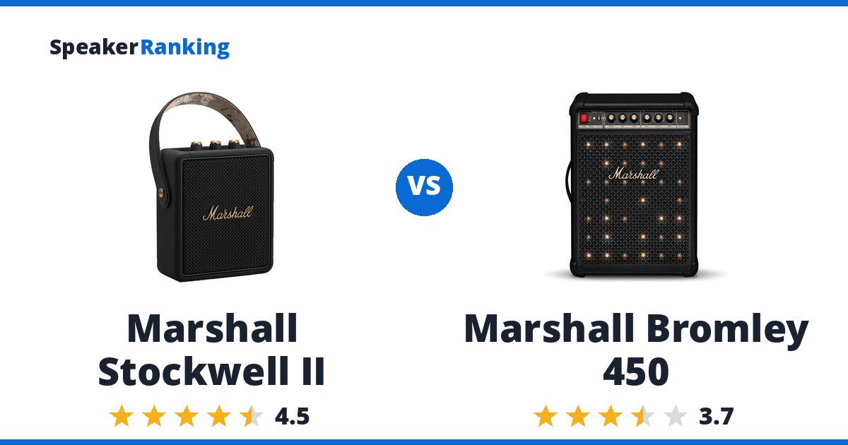 Marshall Stockwell II vs Marshall Bromley 450