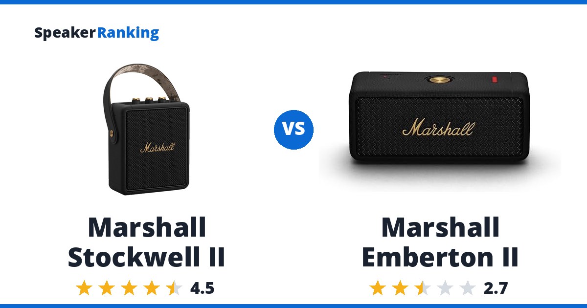 Marshall Stockwell II vs Marshall Emberton II