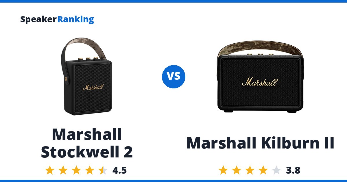 Marshall Stockwell 2 vs Marshall Kilburn II