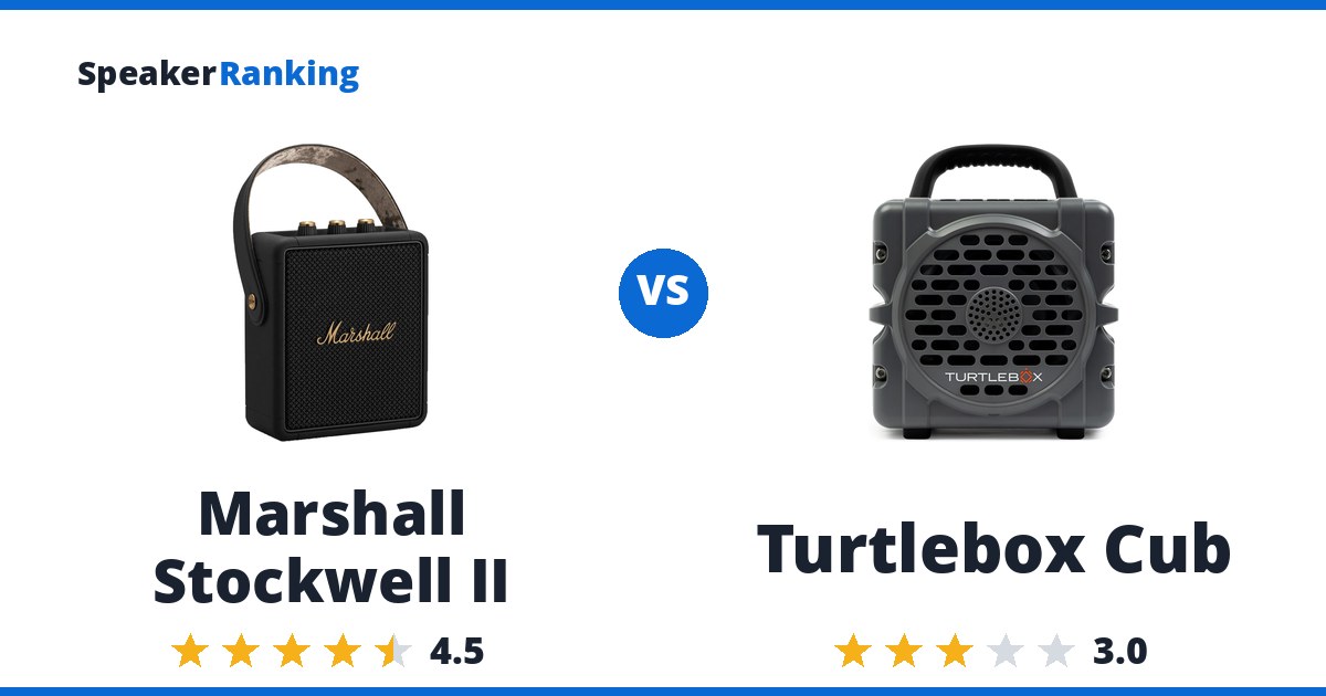 Marshall Stockwell II vs Turtlebox Cub
