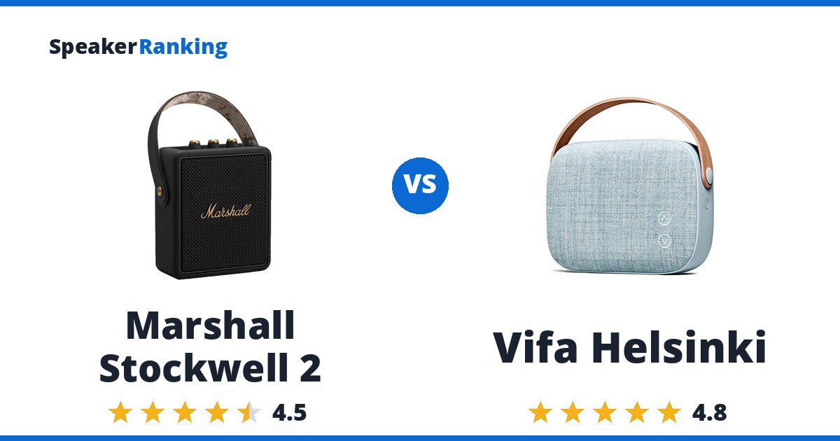 Marshall Stockwell 2 vs Vifa Helsinki