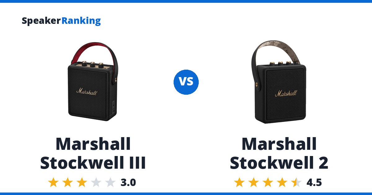Marshall Stockwell III vs Marshall Stockwell 2