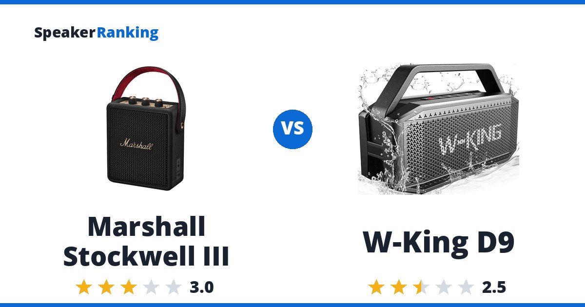 Marshall Stockwell III vs W-King D9