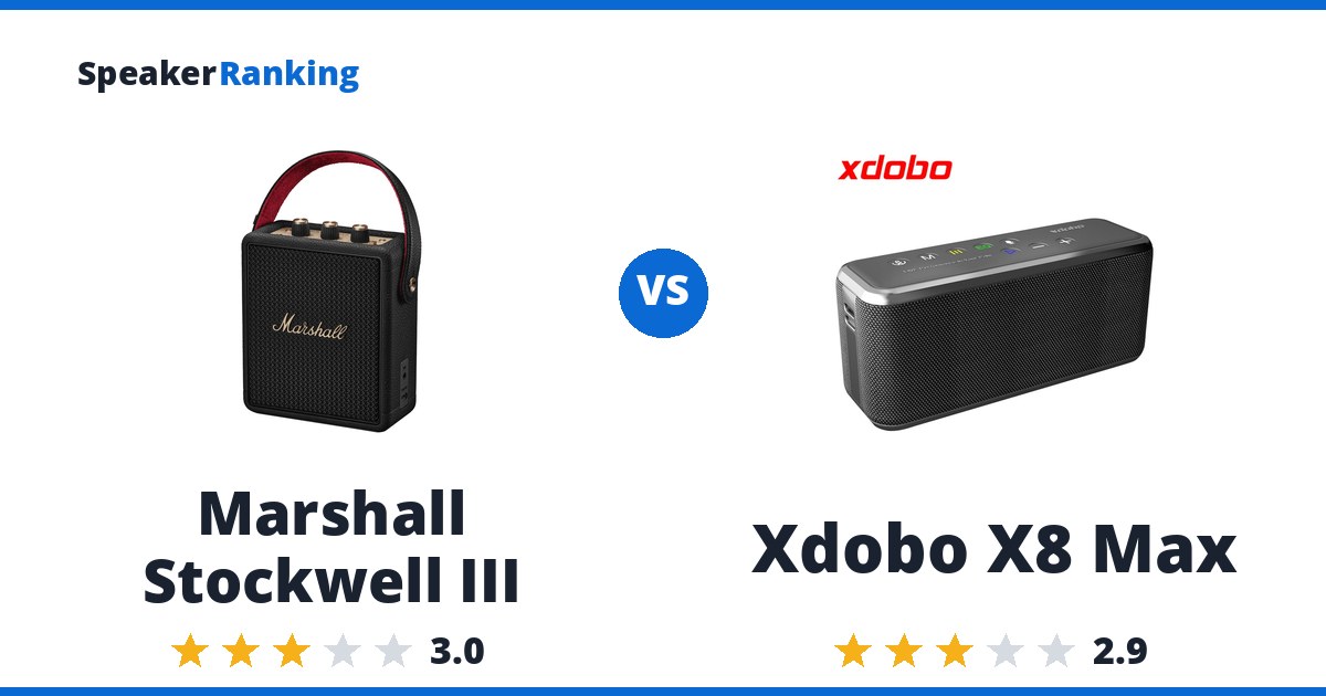 Marshall Stockwell III vs Xdobo X8 Max