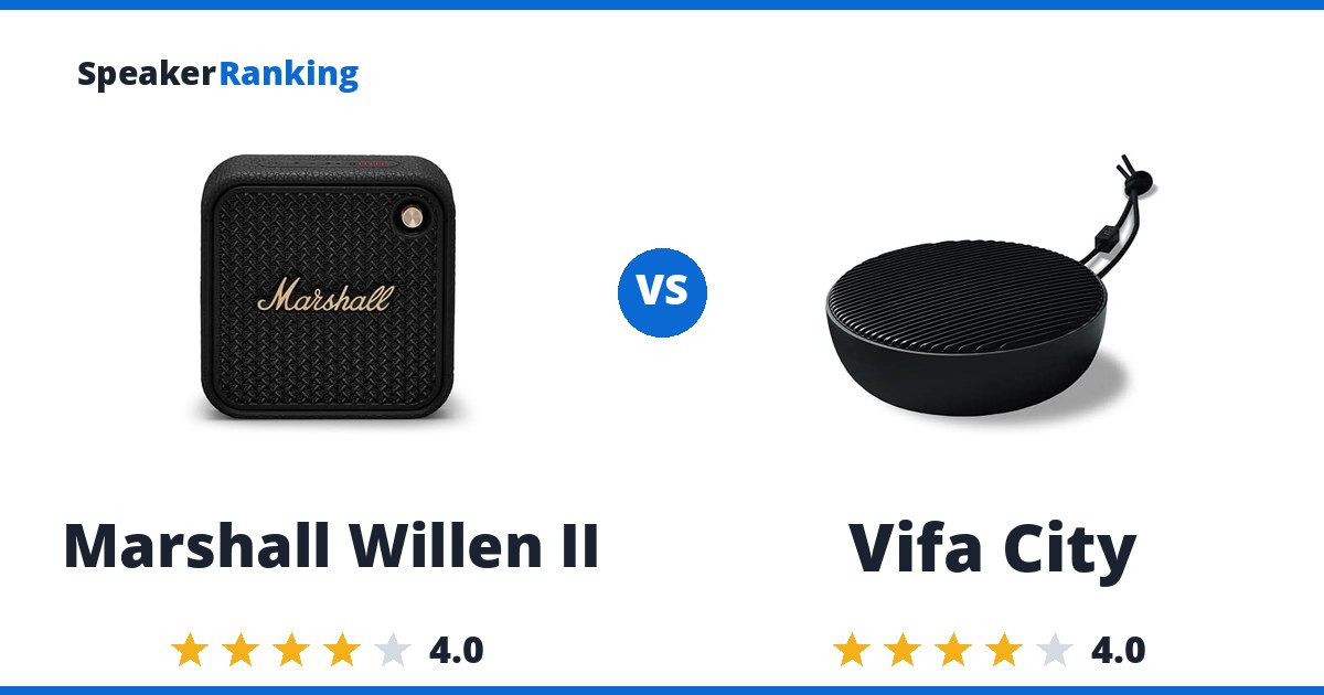 Marshall Willen II vs Vifa City