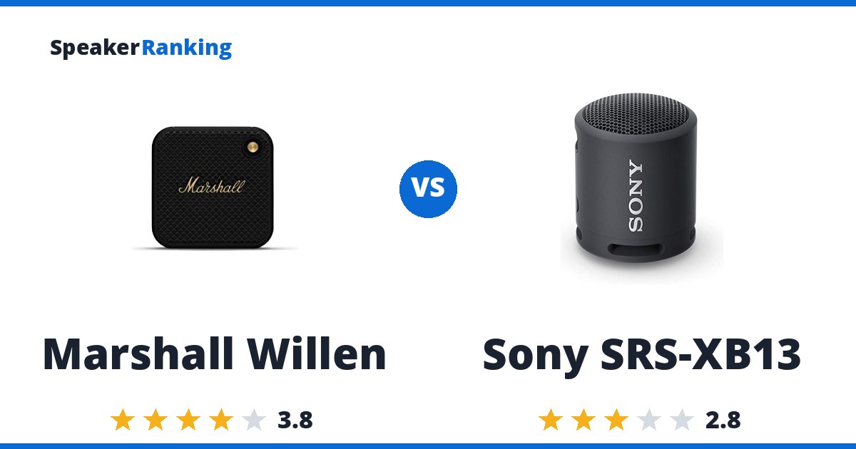 Marshall Willen vs Sony SRS-XB13