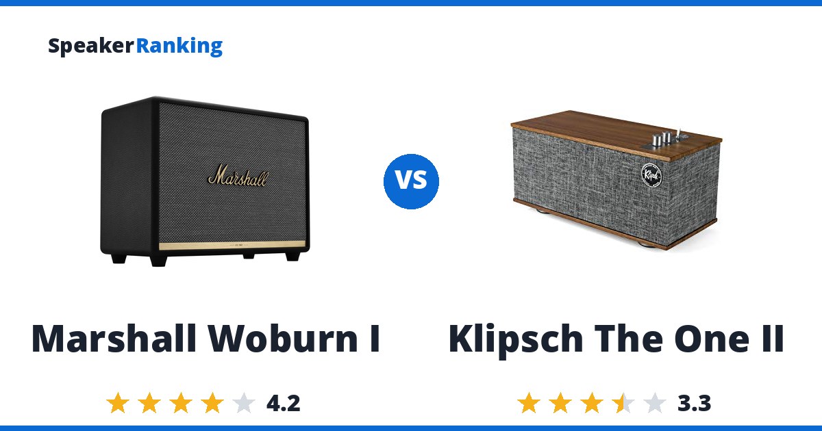 Marshall Woburn I vs Klipsch The One II