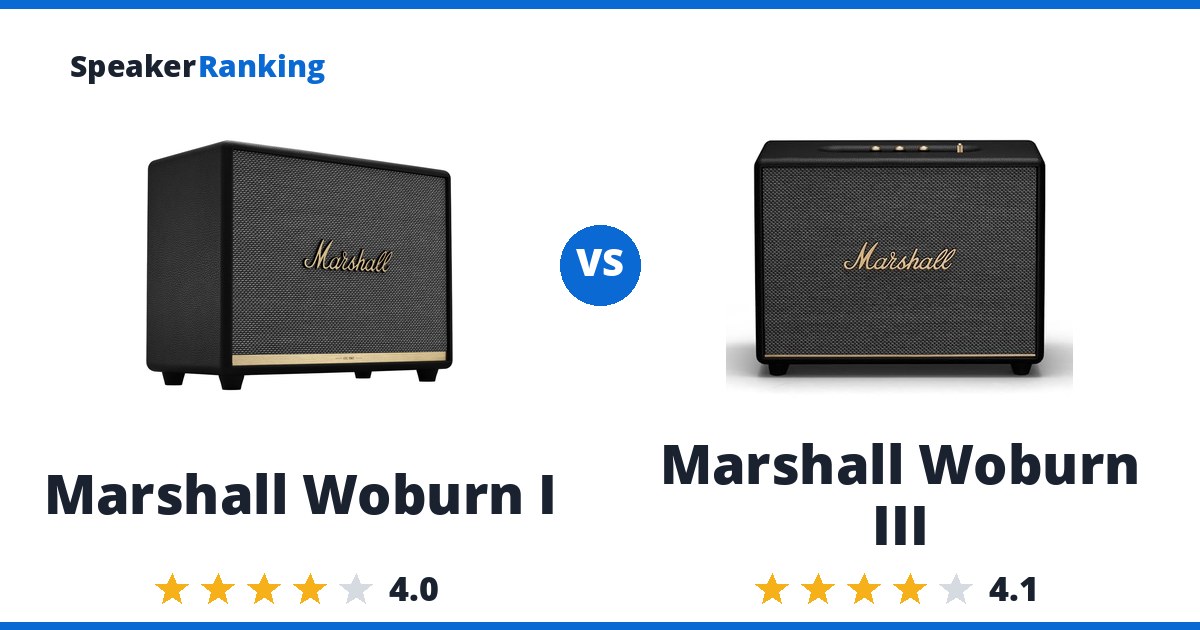 Marshall Woburn I vs Marshall Woburn III