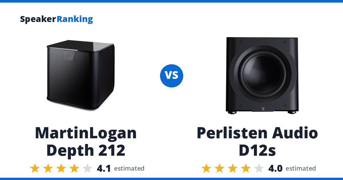 MartinLogan Depth 212 vs Perlisten Audio D12s