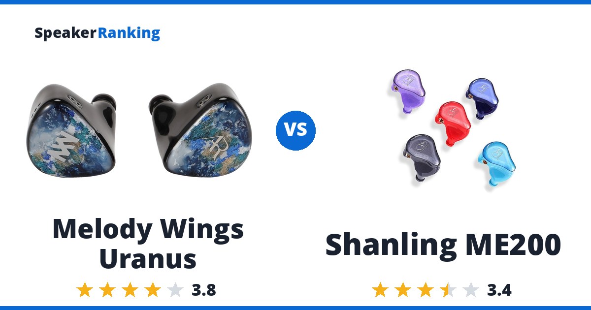 Melody Wings Uranus vs Shanling ME200