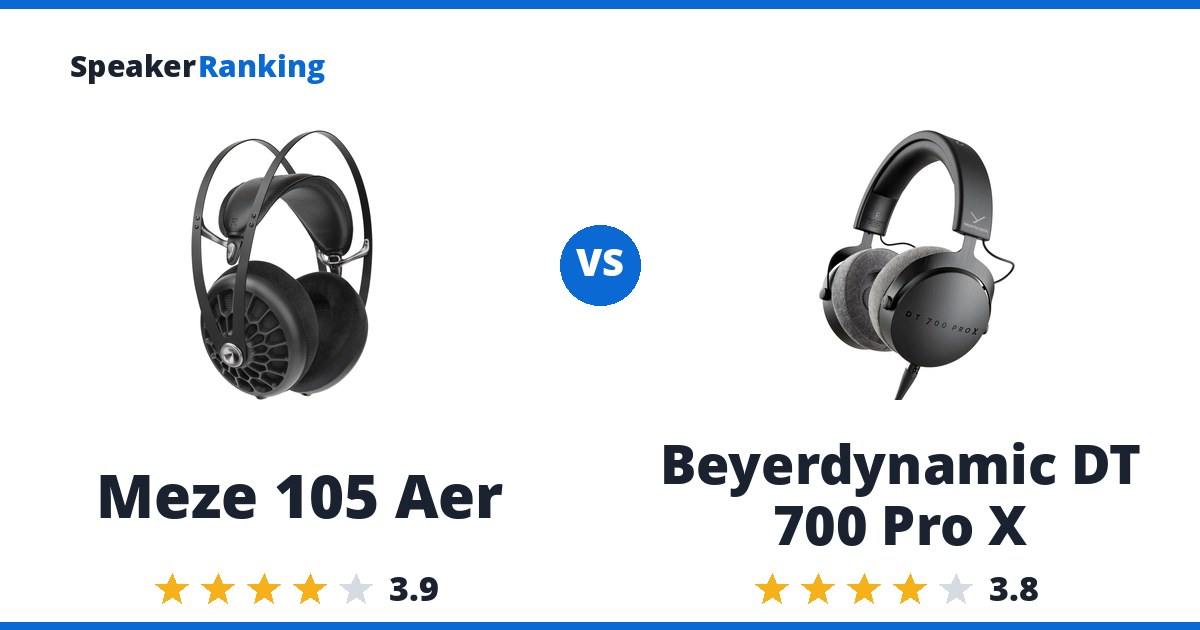 Meze 105 Aer vs Beyerdynamic DT 700 Pro X