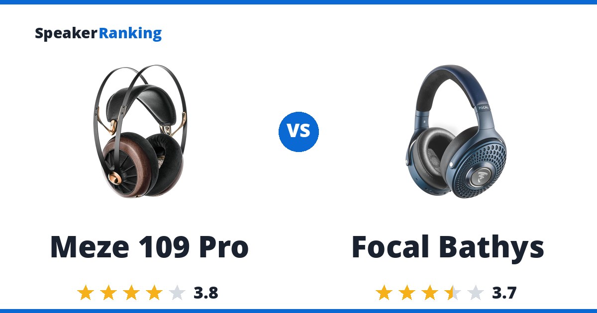 Meze 109 Pro vs Focal Bathys
