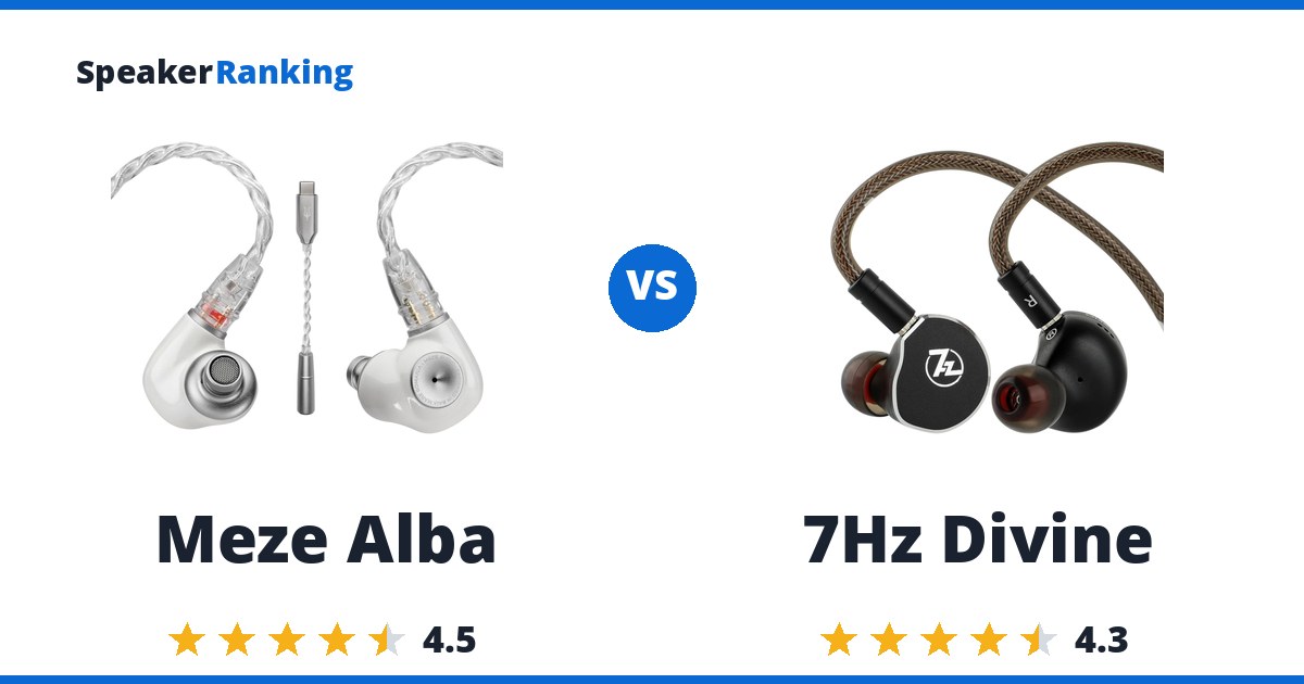 Meze Alba vs 7Hz Divine