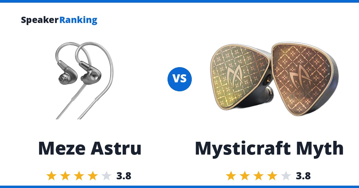 Meze Astru vs Mysticraft Myth