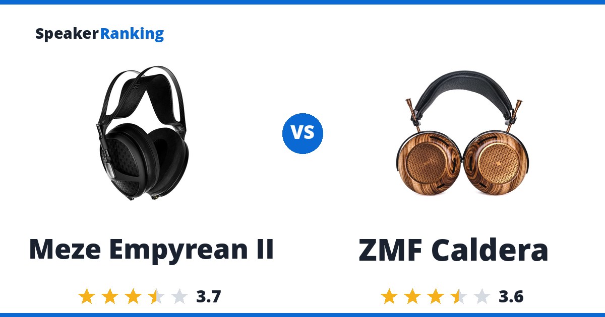 Meze Empyrean II vs ZMF Caldera