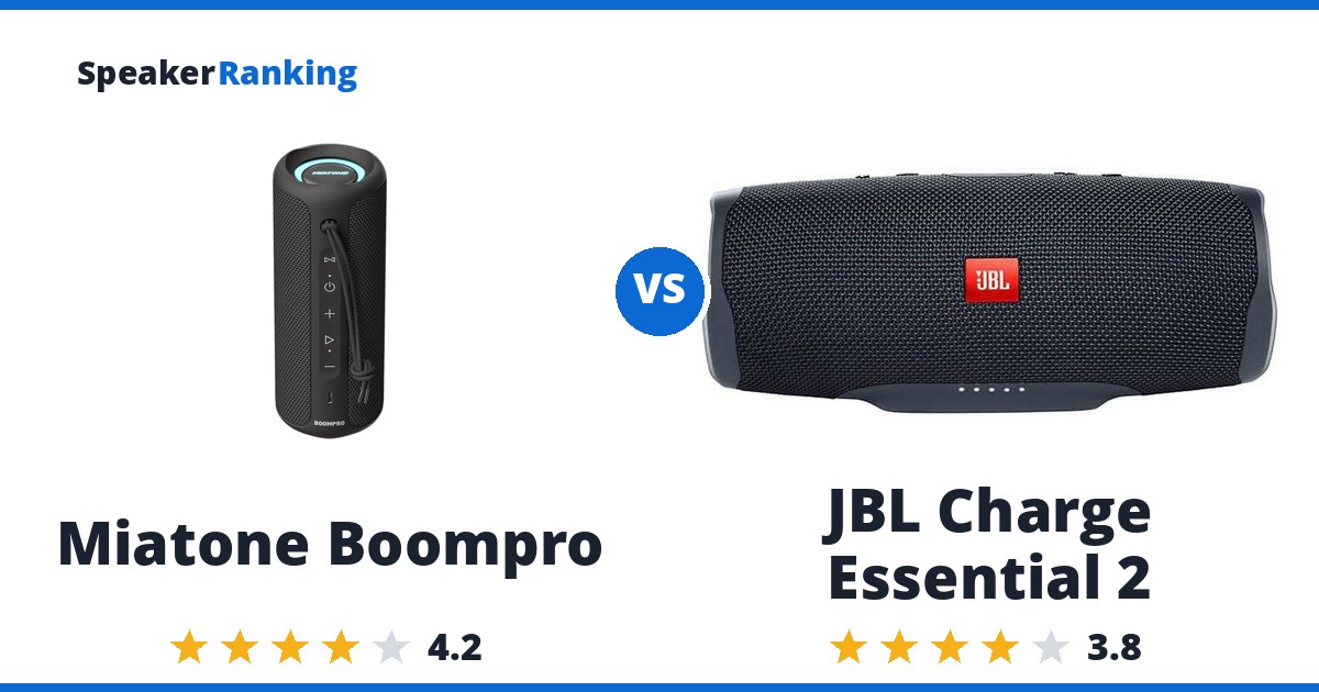 Miatone Boompro vs JBL Charge Essential 2