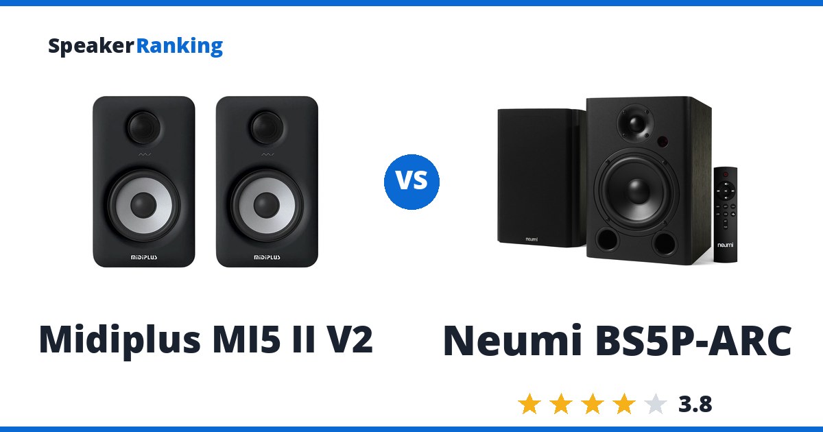 Midiplus MI5 II V2 vs Neumi BS5P-ARC