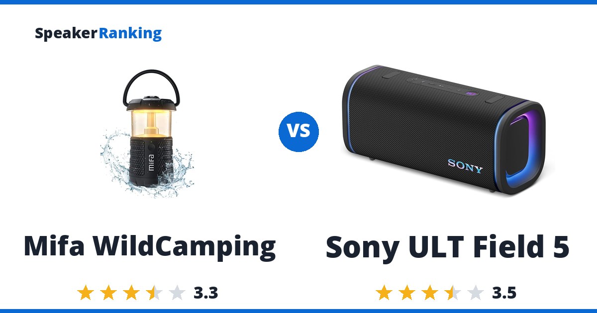 Mifa WildCamping vs Sony ULT Field 5