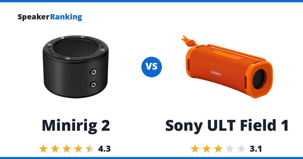 Minirig 2 vs Sony ULT Field 1