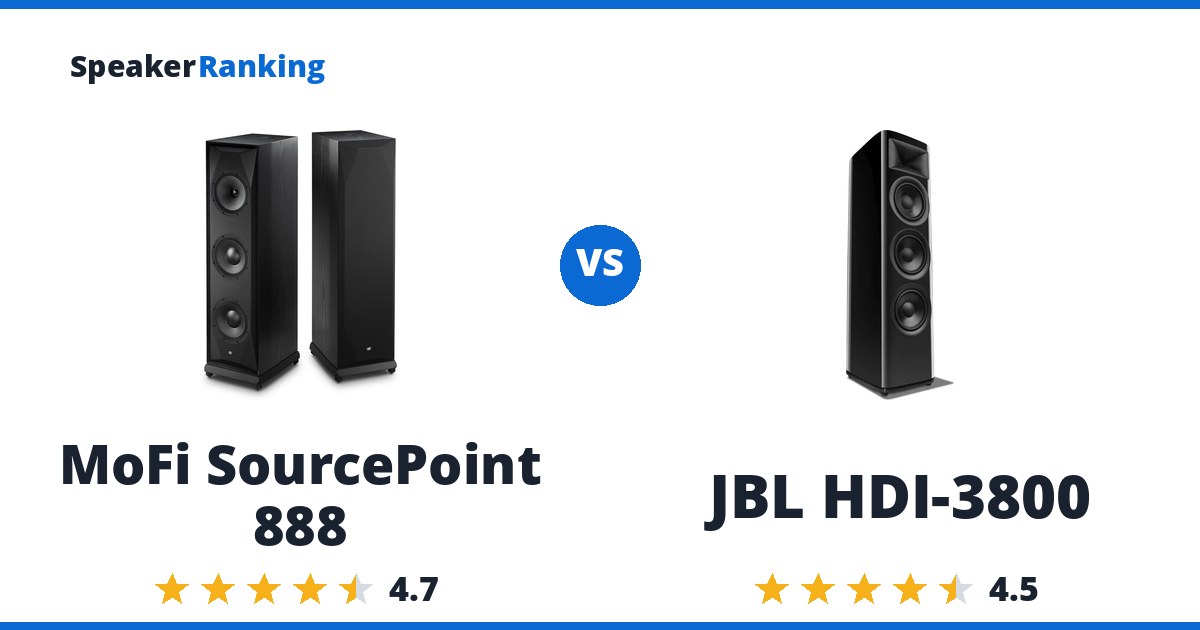 MoFi SourcePoint 888 vs JBL HDI-3800