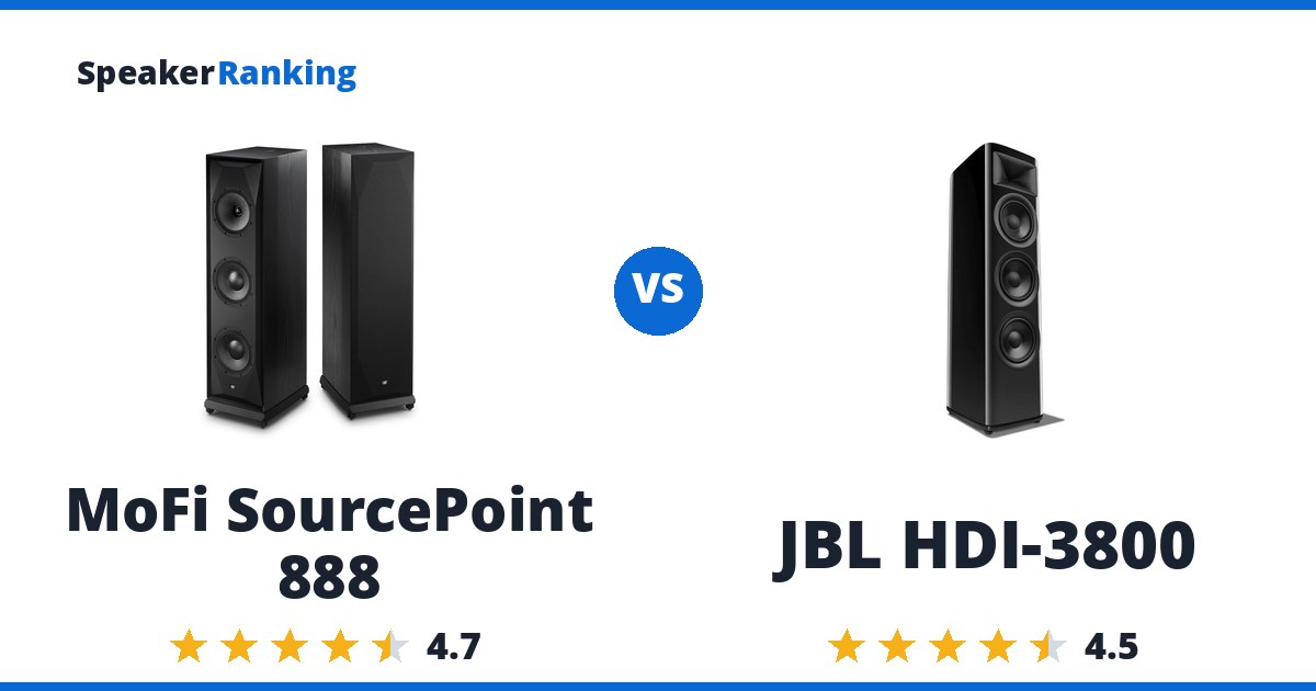 MoFi SourcePoint 888 vs JBL HDI-3800