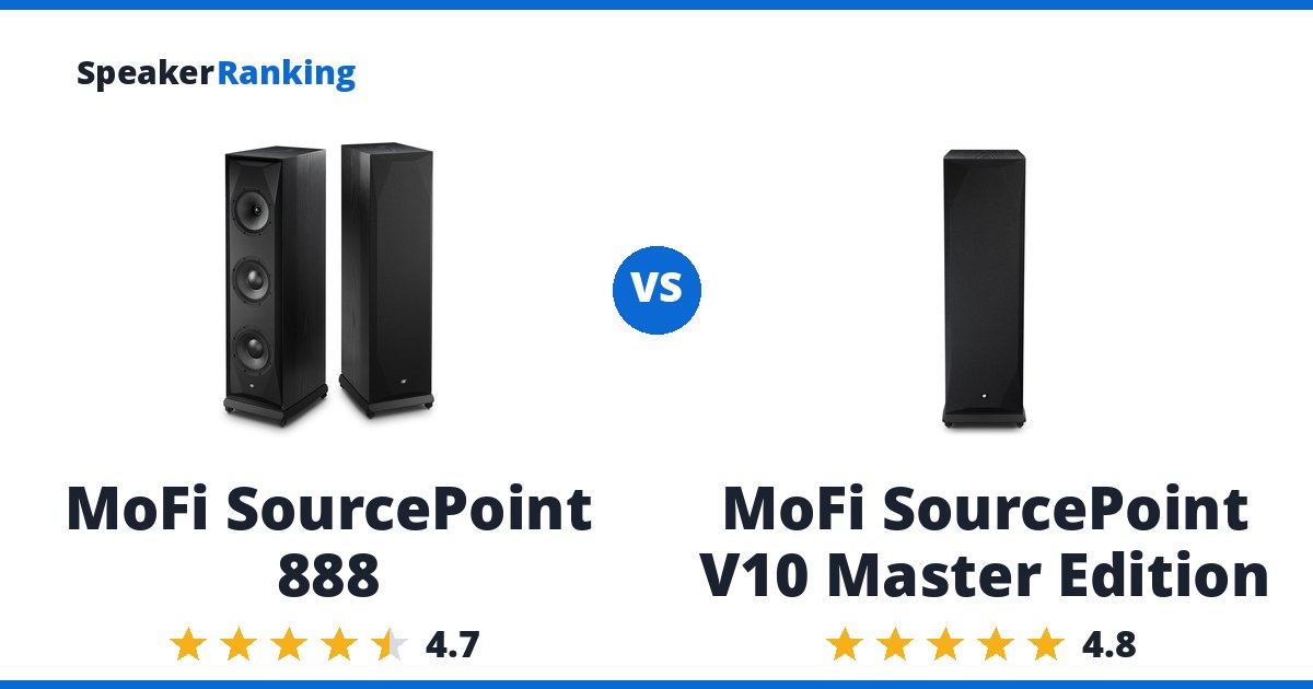 MoFi SourcePoint 888 vs MoFi SourcePoint V10 Master Edition