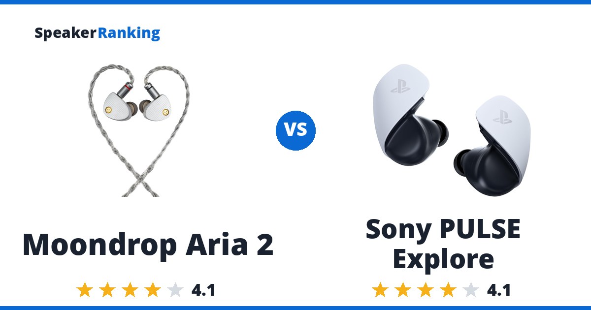 Moondrop Aria 2 vs Sony PULSE Explore