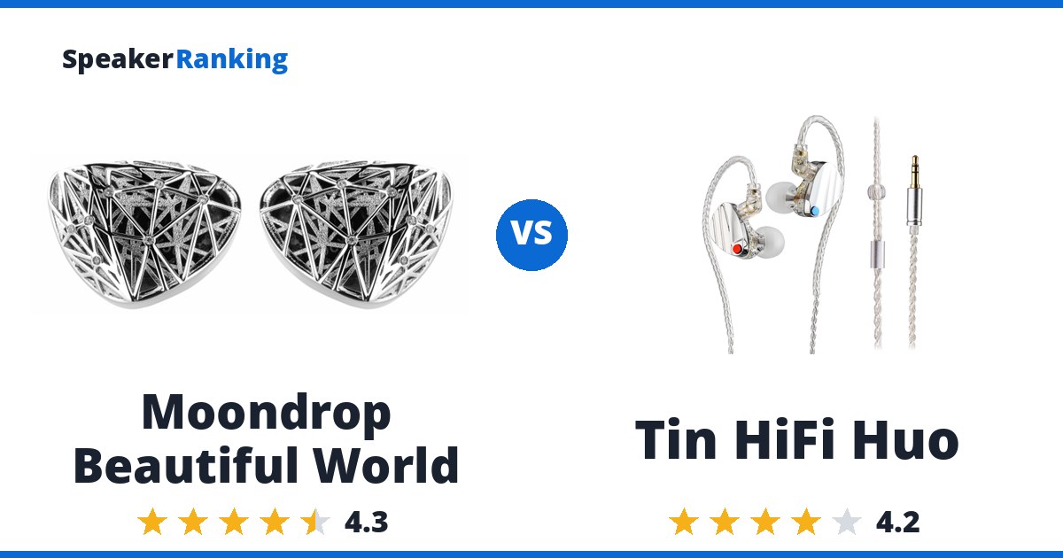 Moondrop Beautiful World vs Tin HiFi Huo