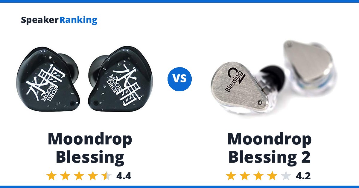 Moondrop Blessing vs Moondrop Blessing 2