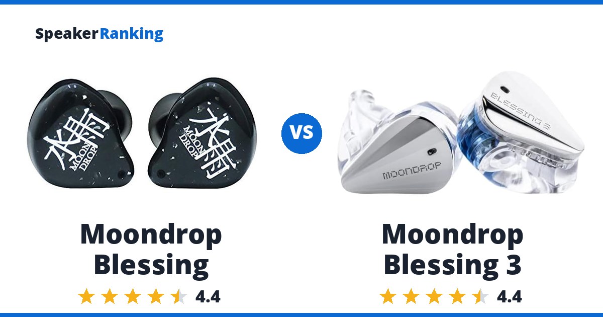 Moondrop Blessing vs Moondrop Blessing 3