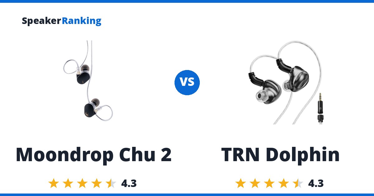 Moondrop Chu 2 vs TRN Dolphin