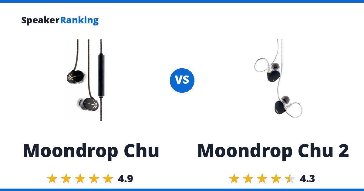 Moondrop Chu vs Moondrop Chu 2