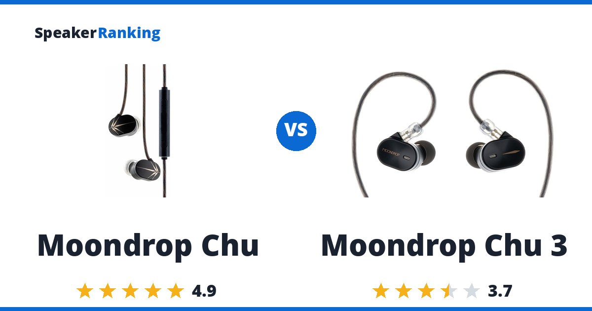 Moondrop Chu vs Moondrop Chu 3